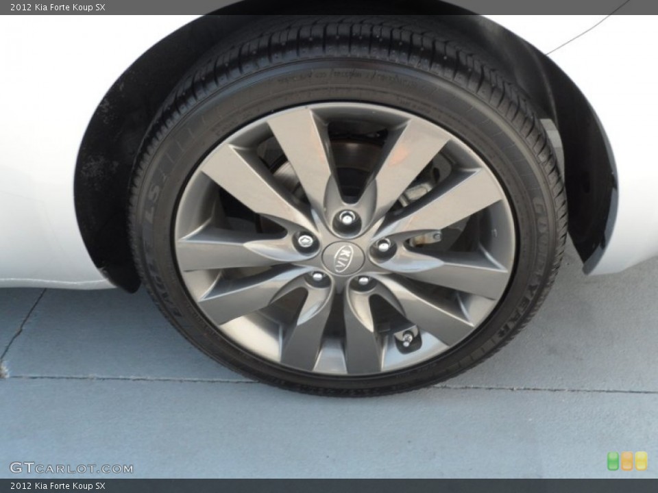 2012 Kia Forte Koup SX Wheel and Tire Photo #67685119