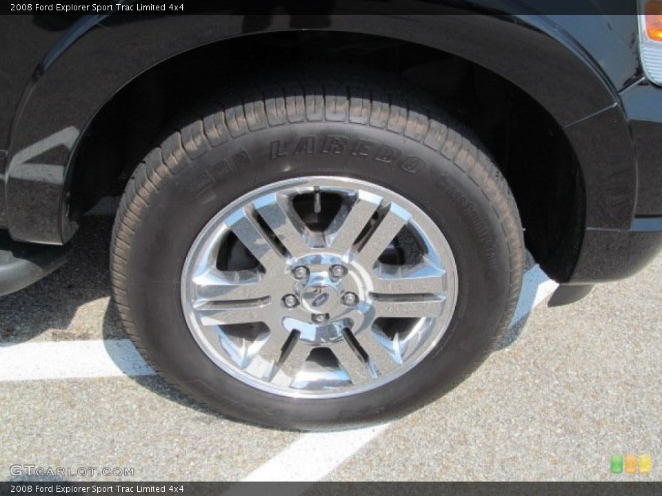 2008 Ford Explorer Sport Trac Limited 4x4 Wheel and Tire Photo #67693216