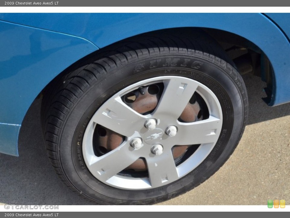 2009 Chevrolet Aveo Aveo5 LT Wheel and Tire Photo #67699105