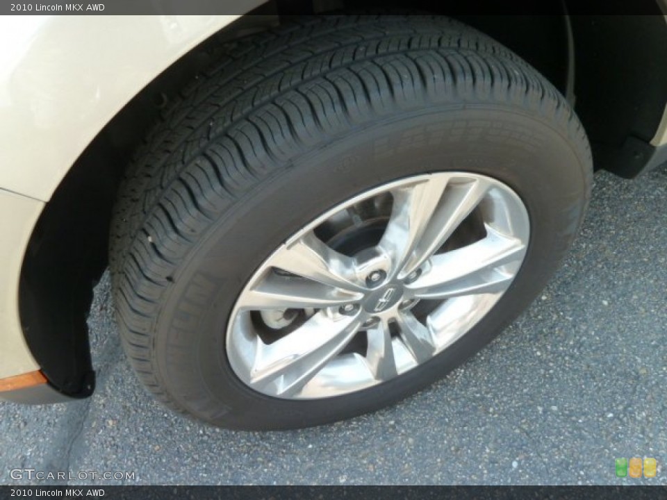 2010 Lincoln MKX AWD Wheel and Tire Photo #67703860