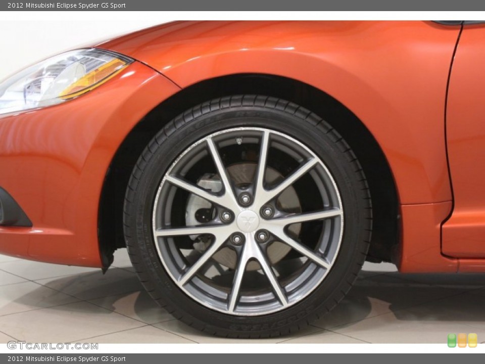 2012 Mitsubishi Eclipse Spyder GS Sport Wheel and Tire Photo #67704034
