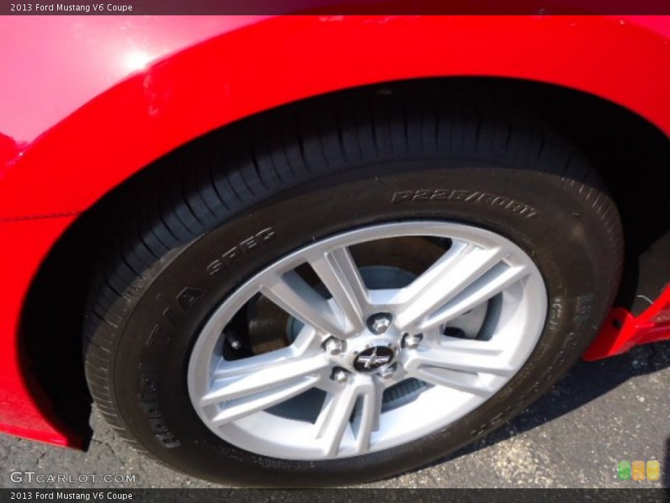 2013 Ford Mustang V6 Coupe Wheel and Tire Photo #67706164