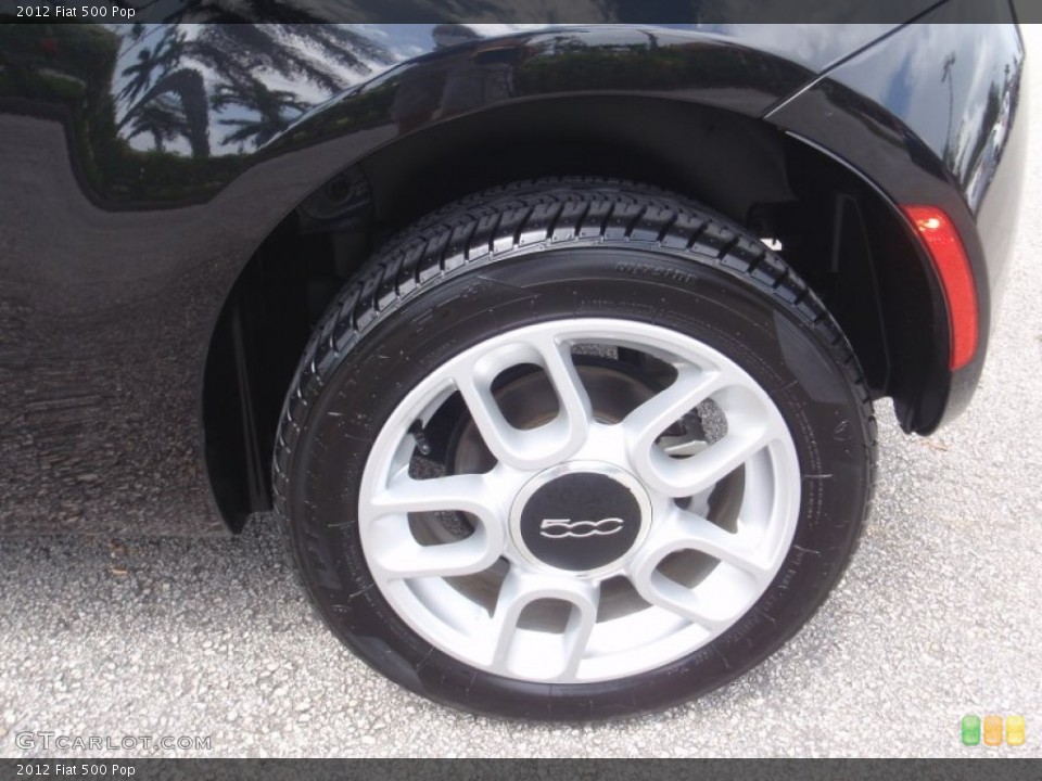 2012 Fiat 500 Pop Wheel and Tire Photo #67710067
