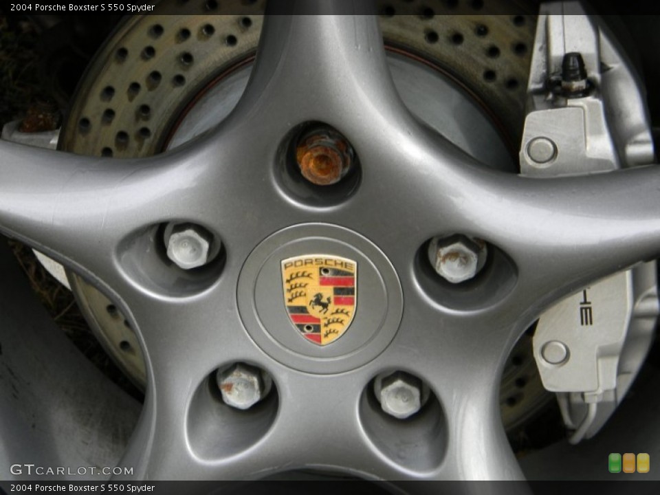 2004 Porsche Boxster S 550 Spyder Wheel and Tire Photo #67712125
