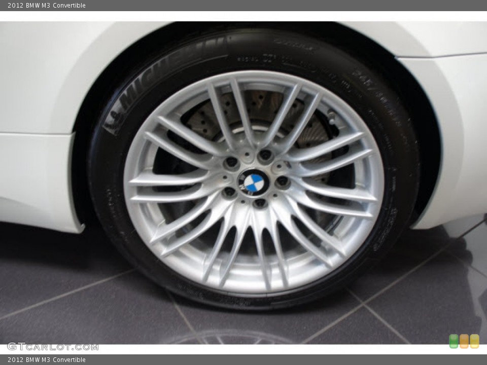 2012 BMW M3 Convertible Wheel and Tire Photo #67719299
