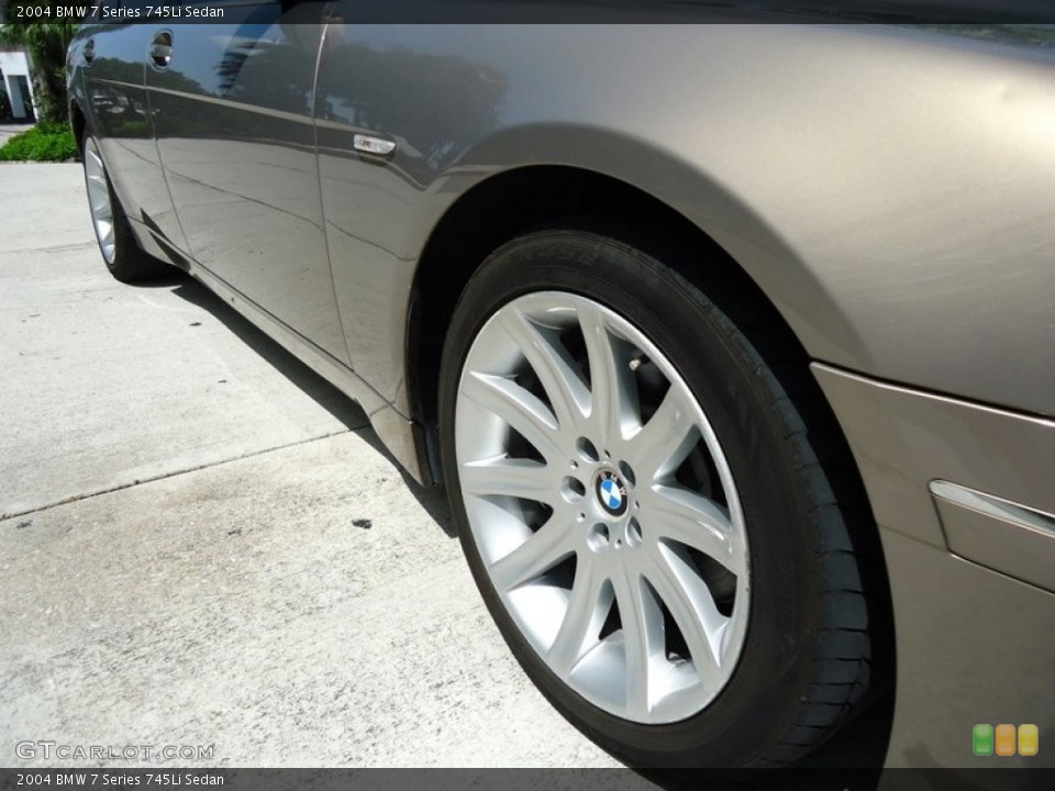 2004 BMW 7 Series 745Li Sedan Wheel and Tire Photo #67722203
