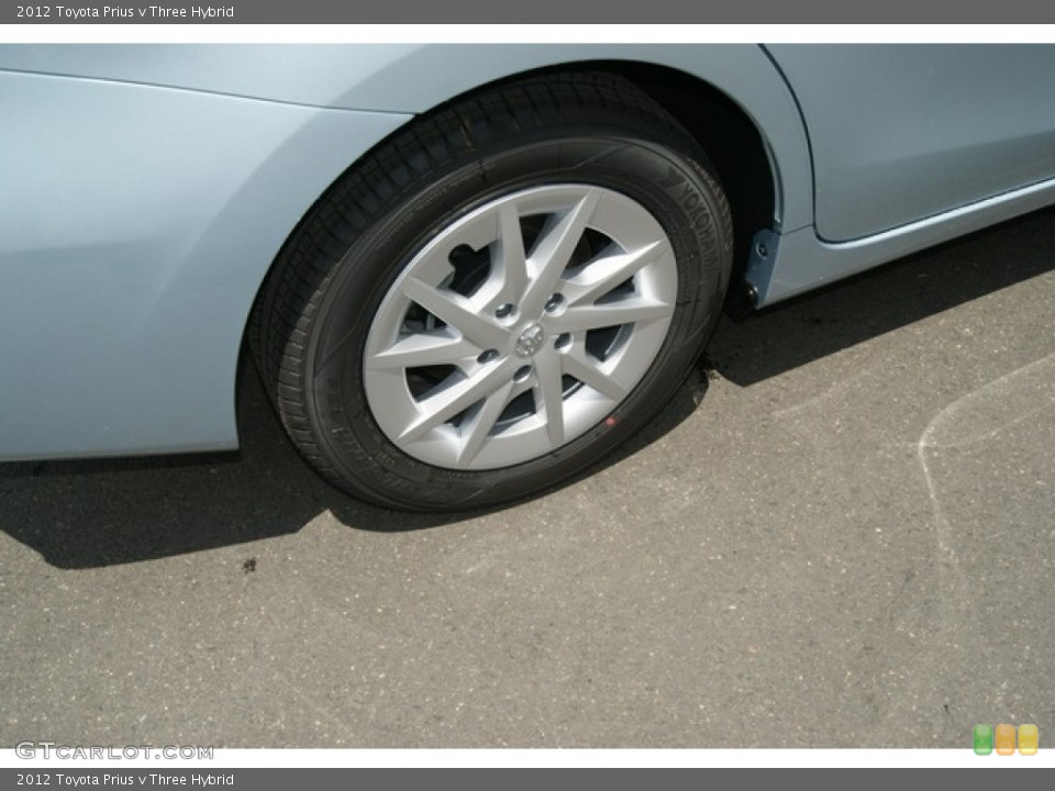 2012 Toyota Prius v Three Hybrid Wheel and Tire Photo #67723172