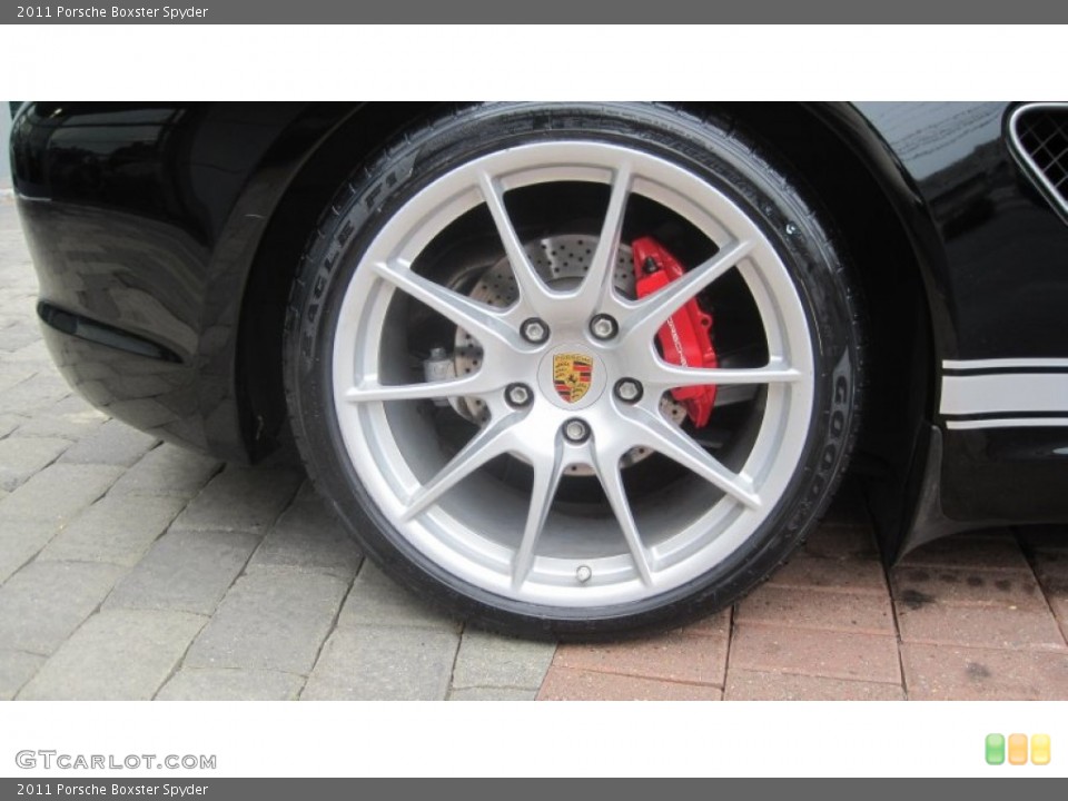 2011 Porsche Boxster Spyder Wheel and Tire Photo #67731230