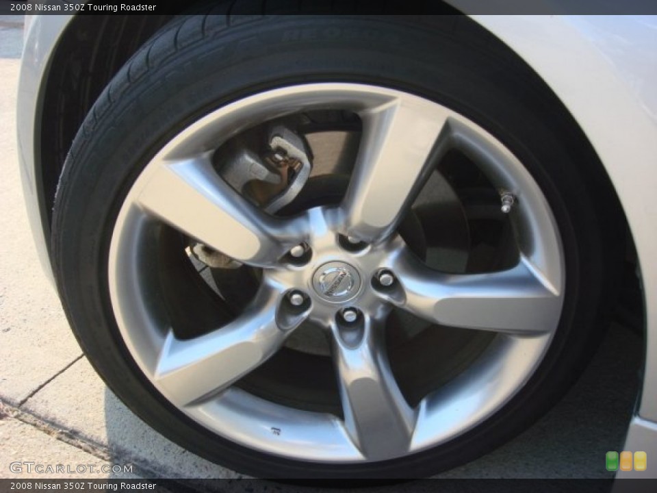 2008 Nissan 350Z Touring Roadster Wheel and Tire Photo #67735058