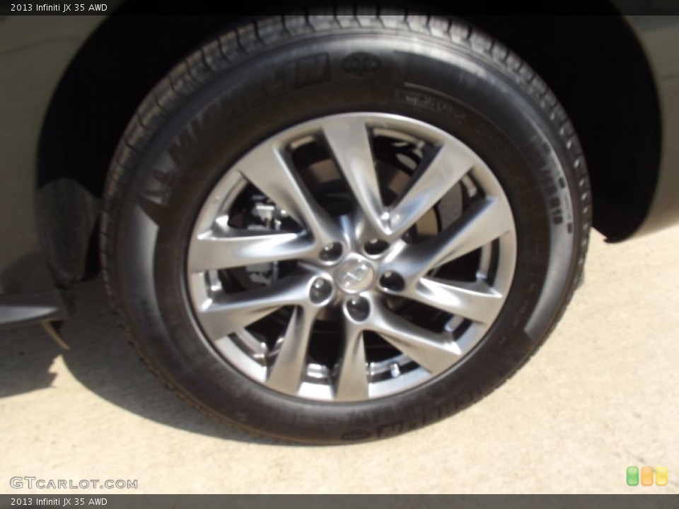2013 Infiniti JX 35 AWD Wheel and Tire Photo #67741370