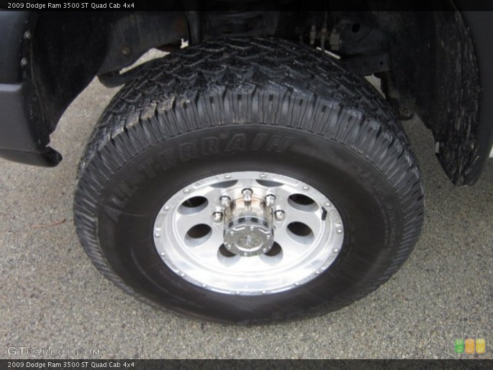 2009 Dodge Ram 3500 Custom Wheel and Tire Photo #67741499