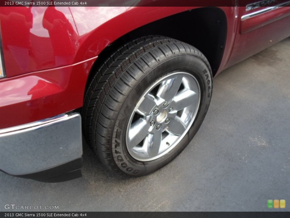 2013 GMC Sierra 1500 SLE Extended Cab 4x4 Wheel and Tire Photo #67746503