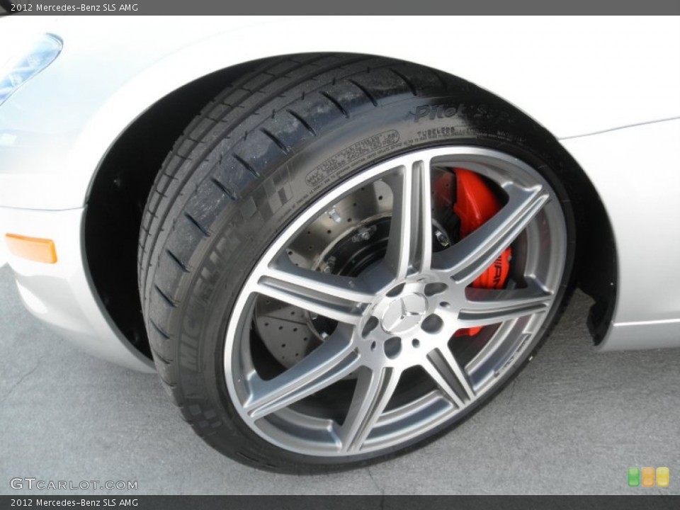 2012 Mercedes-Benz SLS AMG Wheel and Tire Photo #67747258