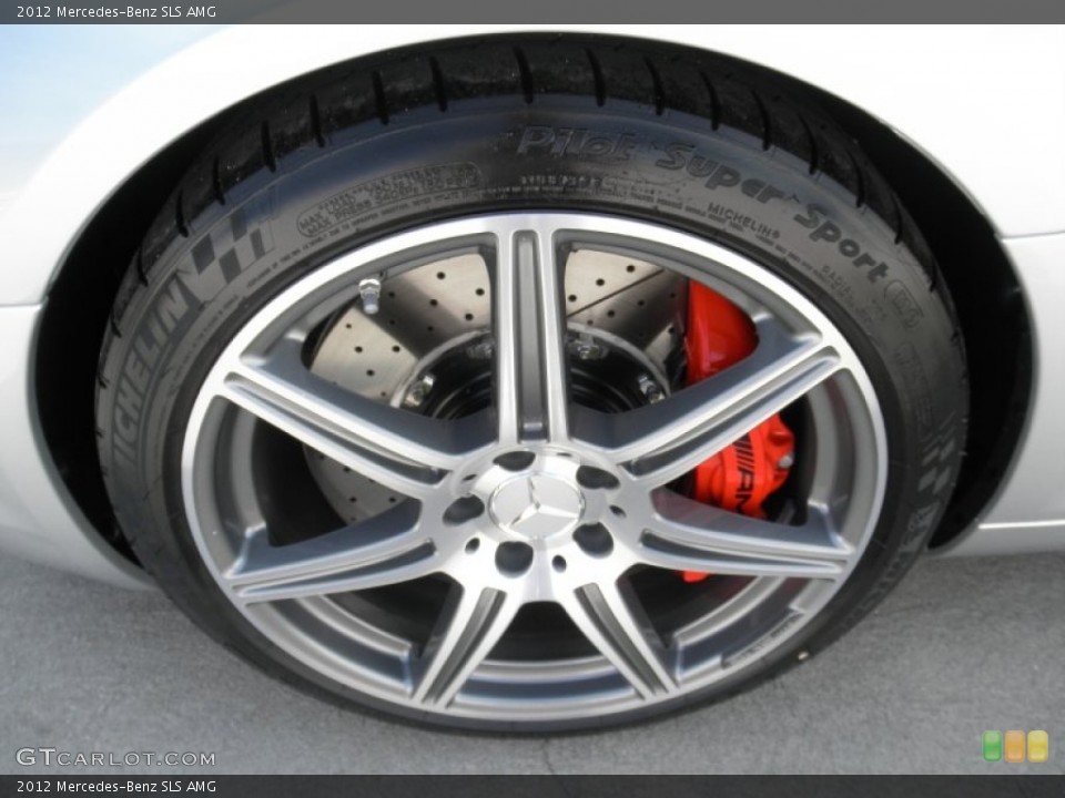 2012 Mercedes-Benz SLS AMG Wheel and Tire Photo #67747265