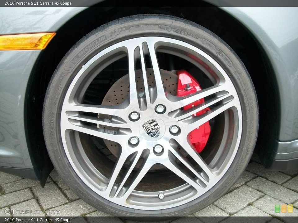 2010 Porsche 911 Carrera 4S Coupe Wheel and Tire Photo #67747566