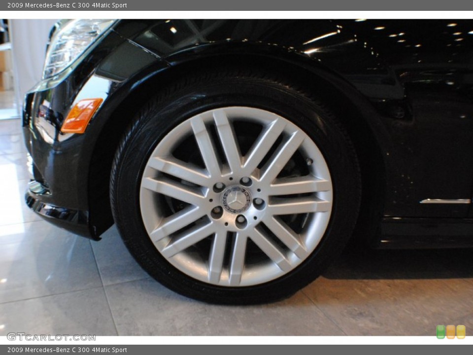 2009 Mercedes-Benz C 300 4Matic Sport Wheel and Tire Photo #67747784