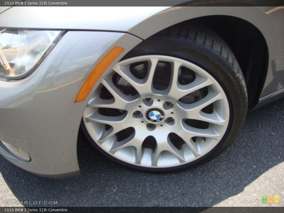 2010 BMW 3 Series 328i Convertible Wheel and Tire Photo #67747856