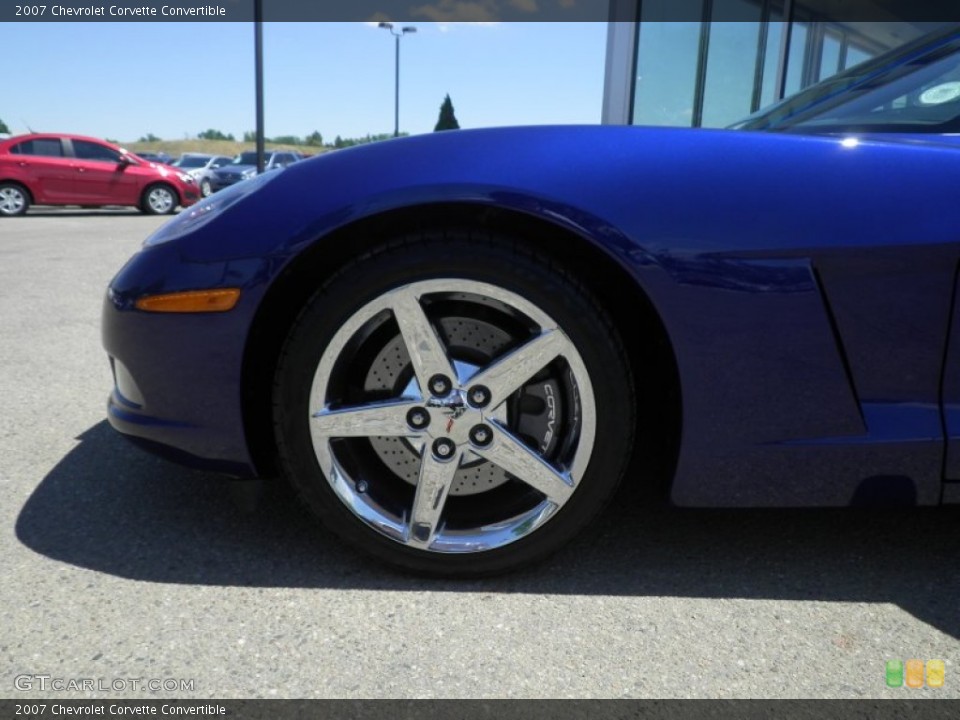2007 Chevrolet Corvette Convertible Wheel and Tire Photo #67751012