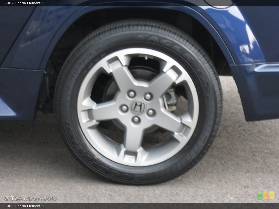 2009 Honda Element SC Wheel and Tire Photo #67760867