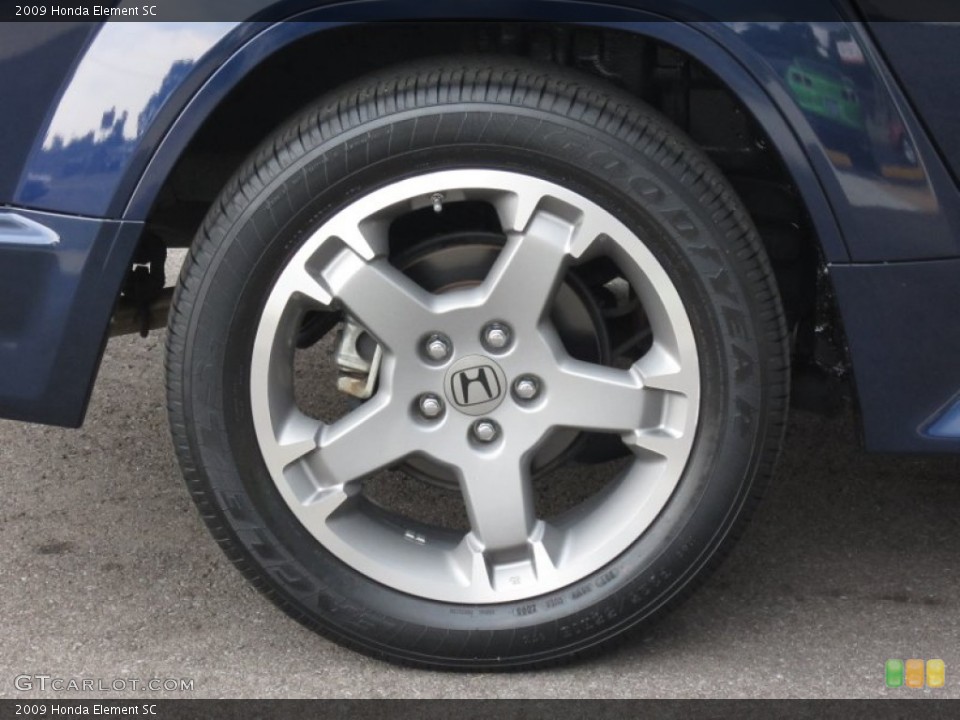 2009 Honda Element SC Wheel and Tire Photo #67760876