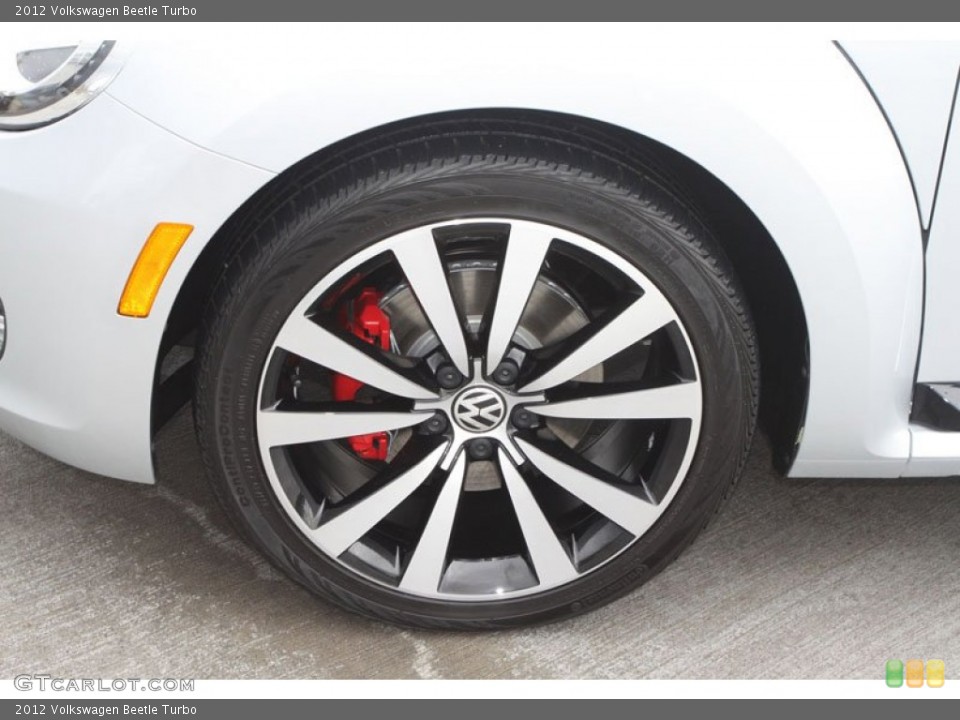 2012 Volkswagen Beetle Turbo Wheel and Tire Photo #67767063