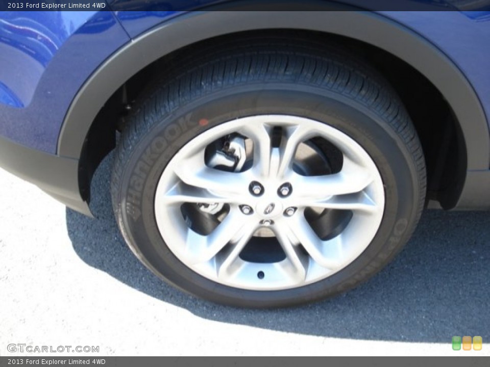 2013 Ford Explorer Limited 4WD Wheel and Tire Photo #67772677