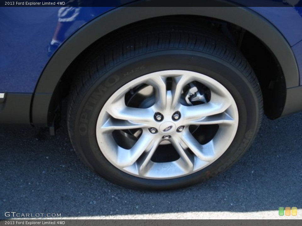2013 Ford Explorer Limited 4WD Wheel and Tire Photo #67772685