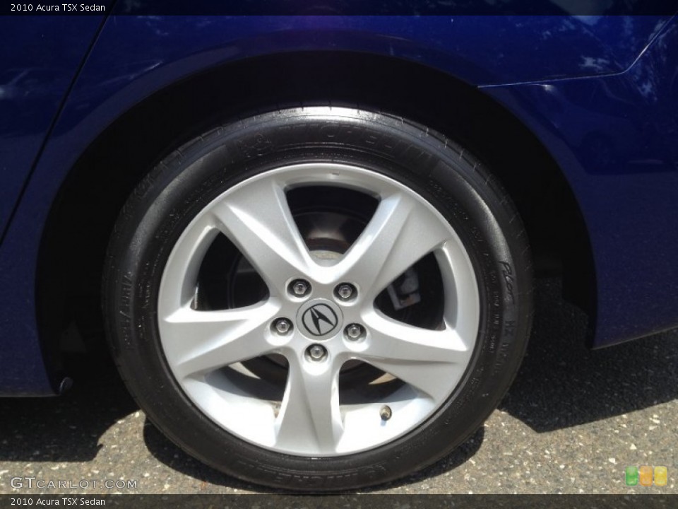 2010 Acura TSX Sedan Wheel and Tire Photo #67773924