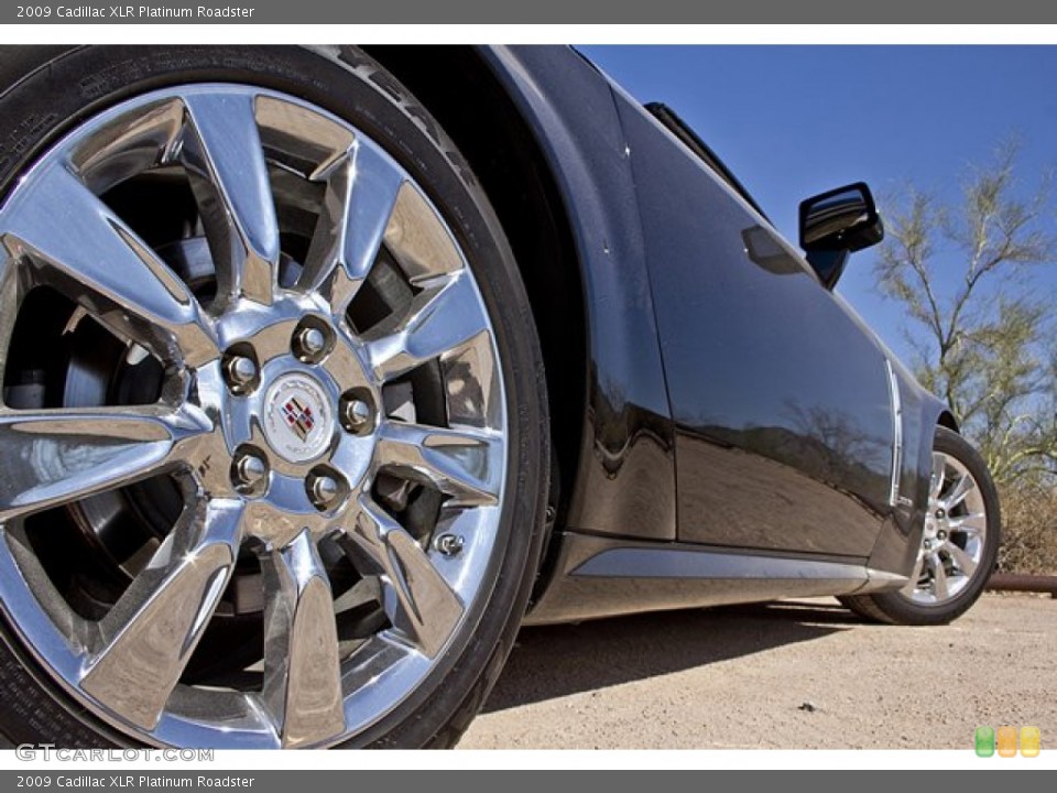 2009 Cadillac XLR Platinum Roadster Wheel and Tire Photo #67775775