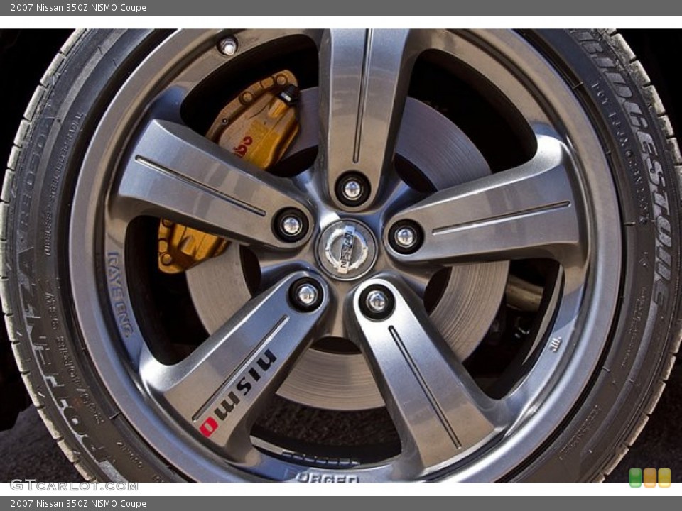 2007 Nissan 350Z NISMO Coupe Wheel and Tire Photo #67775925