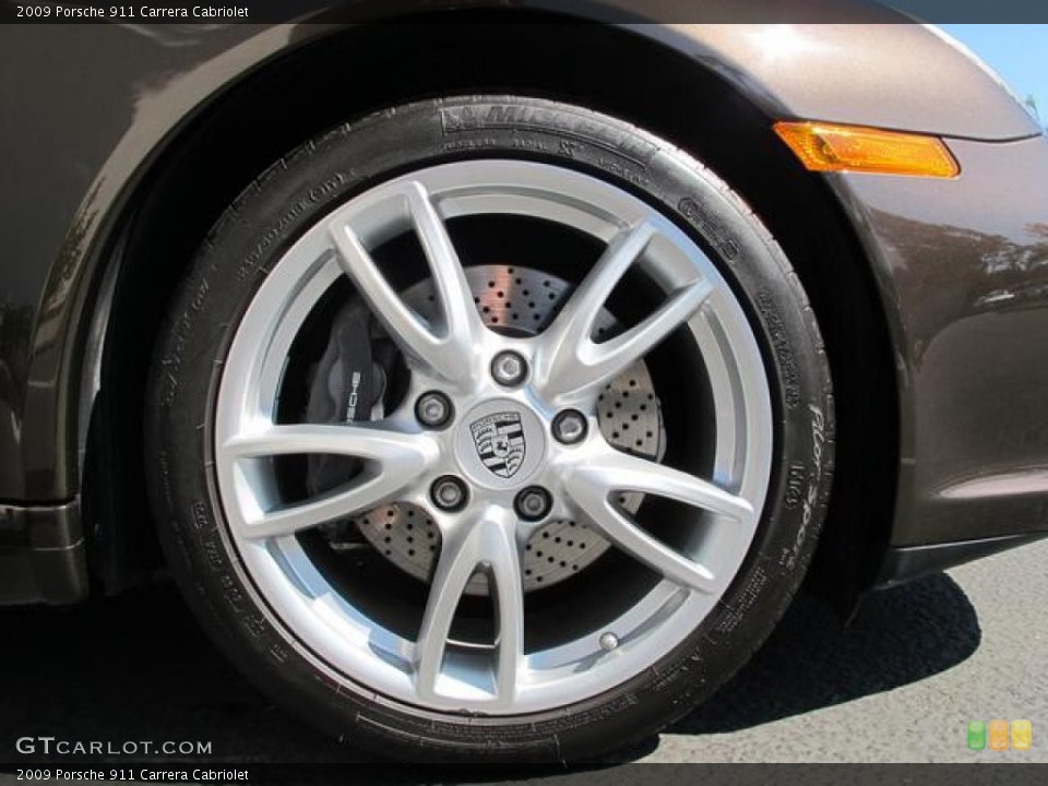 2009 Porsche 911 Carrera Cabriolet Wheel and Tire Photo #67776261