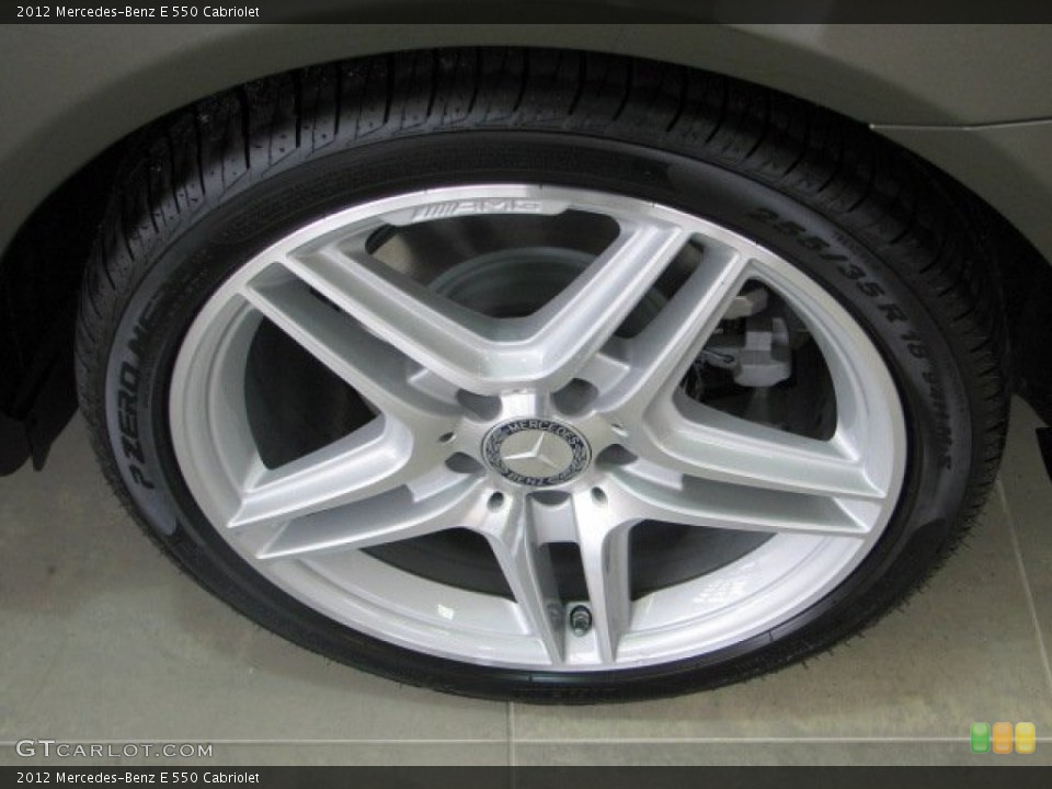 2012 Mercedes-Benz E 550 Cabriolet Wheel and Tire Photo #67787567