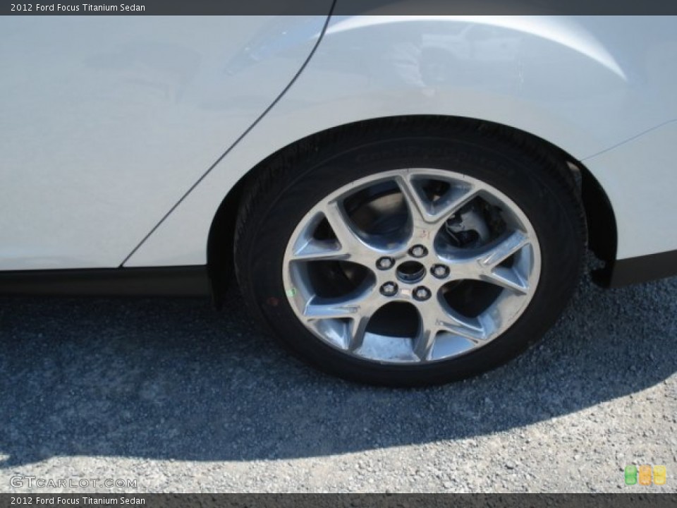2012 Ford Focus Titanium Sedan Wheel and Tire Photo #67793580