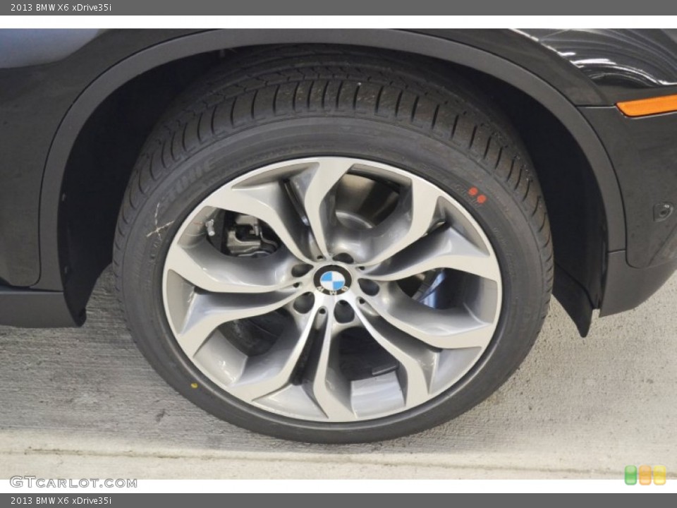 2013 BMW X6 xDrive35i Wheel and Tire Photo #67799533