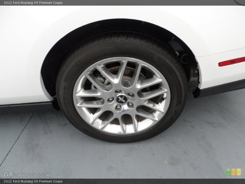 2012 Ford Mustang V6 Premium Coupe Wheel and Tire Photo #67804917