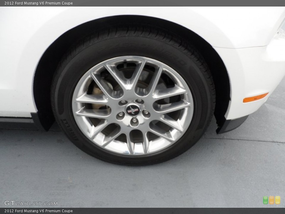 2012 Ford Mustang V6 Premium Coupe Wheel and Tire Photo #67804947