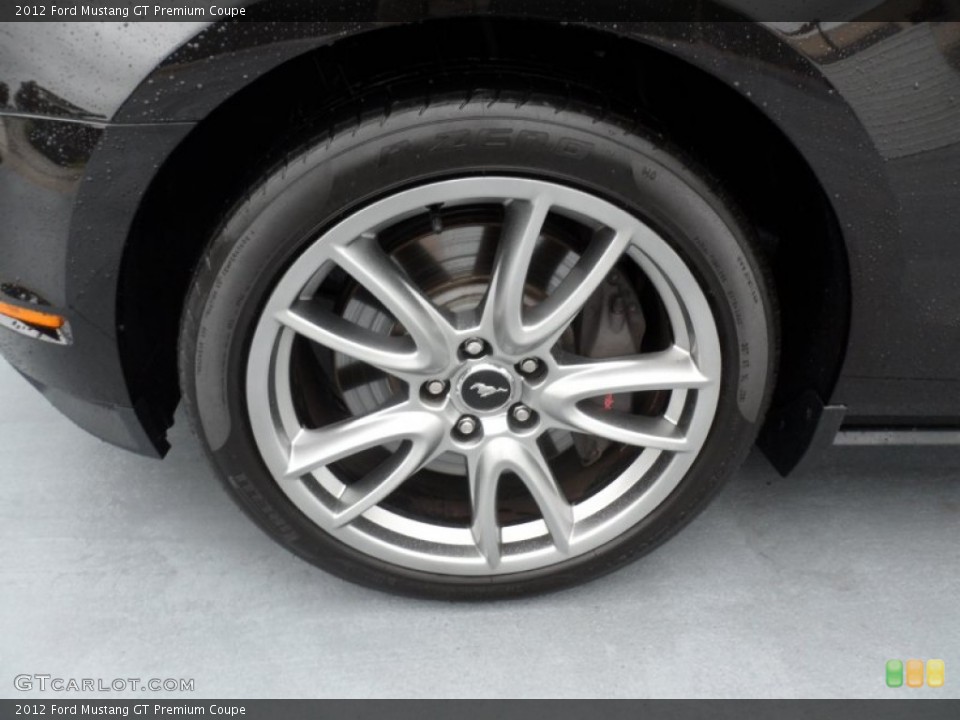 2012 Ford Mustang GT Premium Coupe Wheel and Tire Photo #67805247