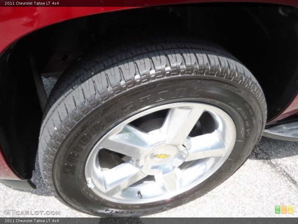2011 Chevrolet Tahoe LT 4x4 Wheel and Tire Photo #67806162