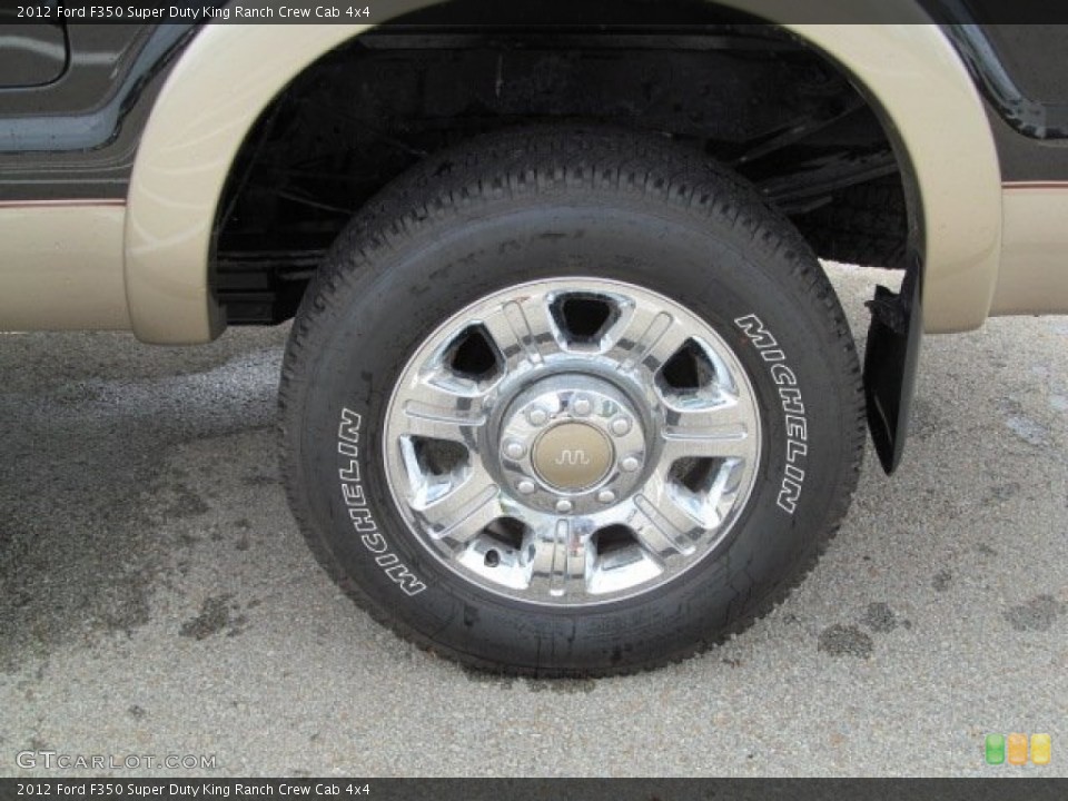2012 Ford F350 Super Duty King Ranch Crew Cab 4x4 Wheel and Tire Photo #67814244