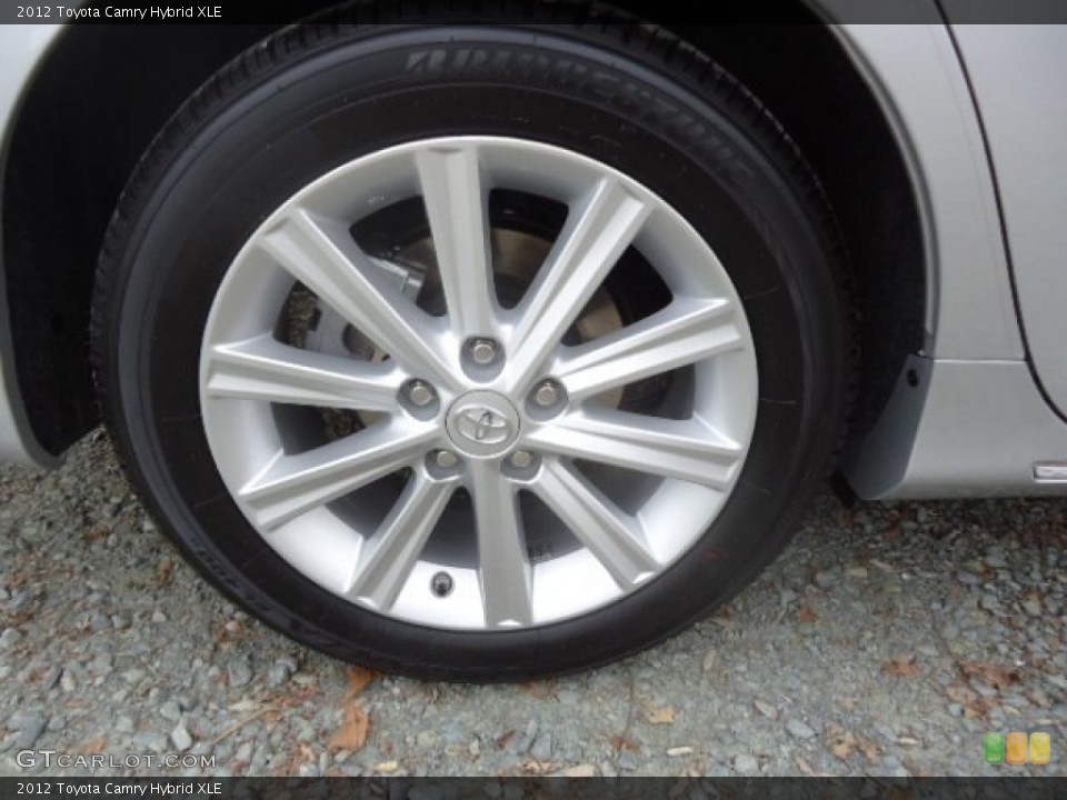 2012 Toyota Camry Hybrid XLE Wheel and Tire Photo #67824549