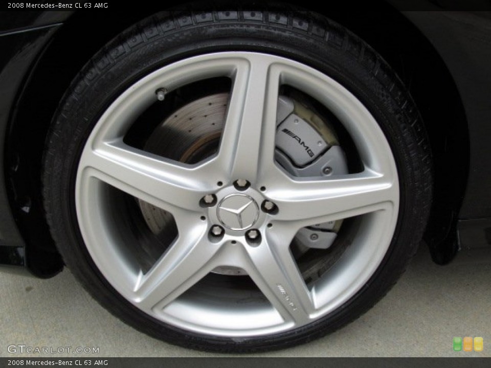 2008 Mercedes-Benz CL 63 AMG Wheel and Tire Photo #67826703