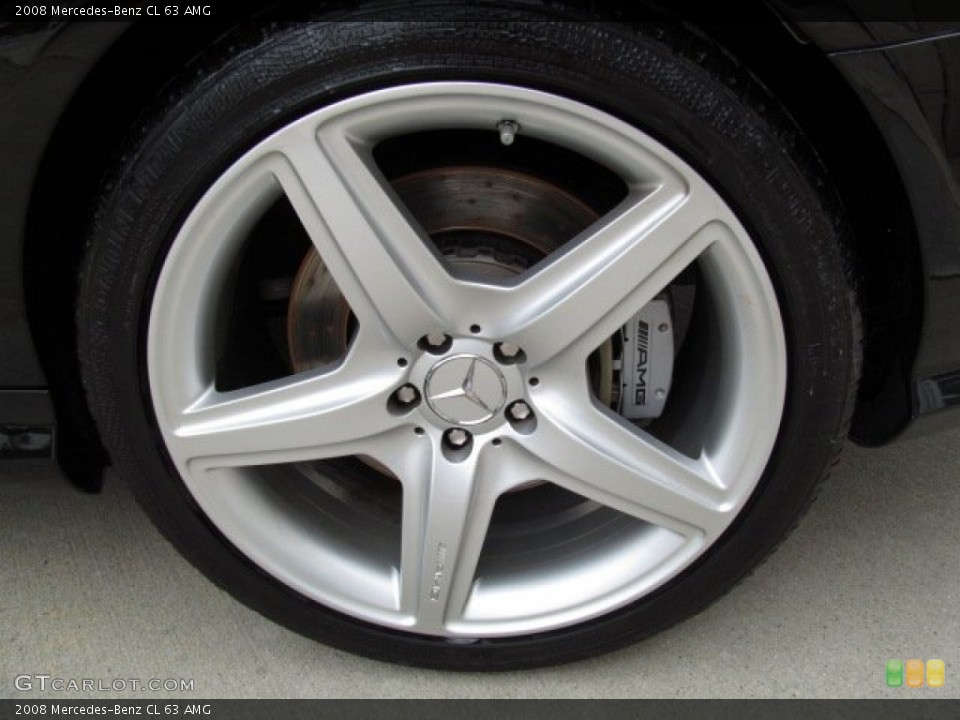2008 Mercedes-Benz CL 63 AMG Wheel and Tire Photo #67826721