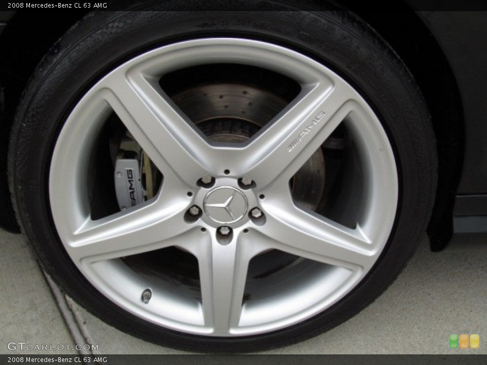 2008 Mercedes-Benz CL 63 AMG Wheel and Tire Photo #67826757