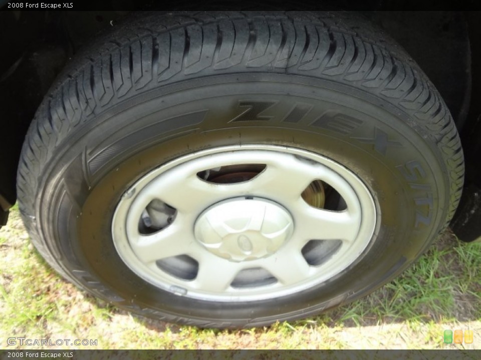 2008 Ford Escape XLS Wheel and Tire Photo #67833353