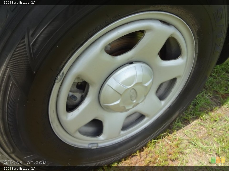2008 Ford Escape XLS Wheel and Tire Photo #67833357