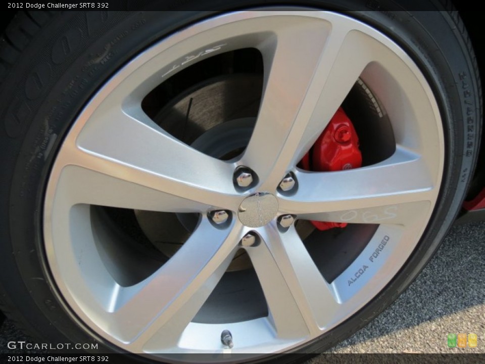 2012 Dodge Challenger SRT8 392 Wheel and Tire Photo #67834661