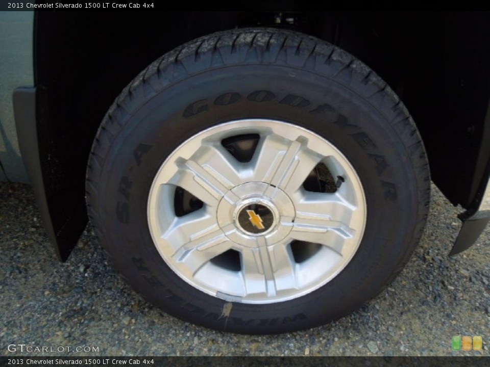 2013 Chevrolet Silverado 1500 LT Crew Cab 4x4 Wheel and Tire Photo #67836212