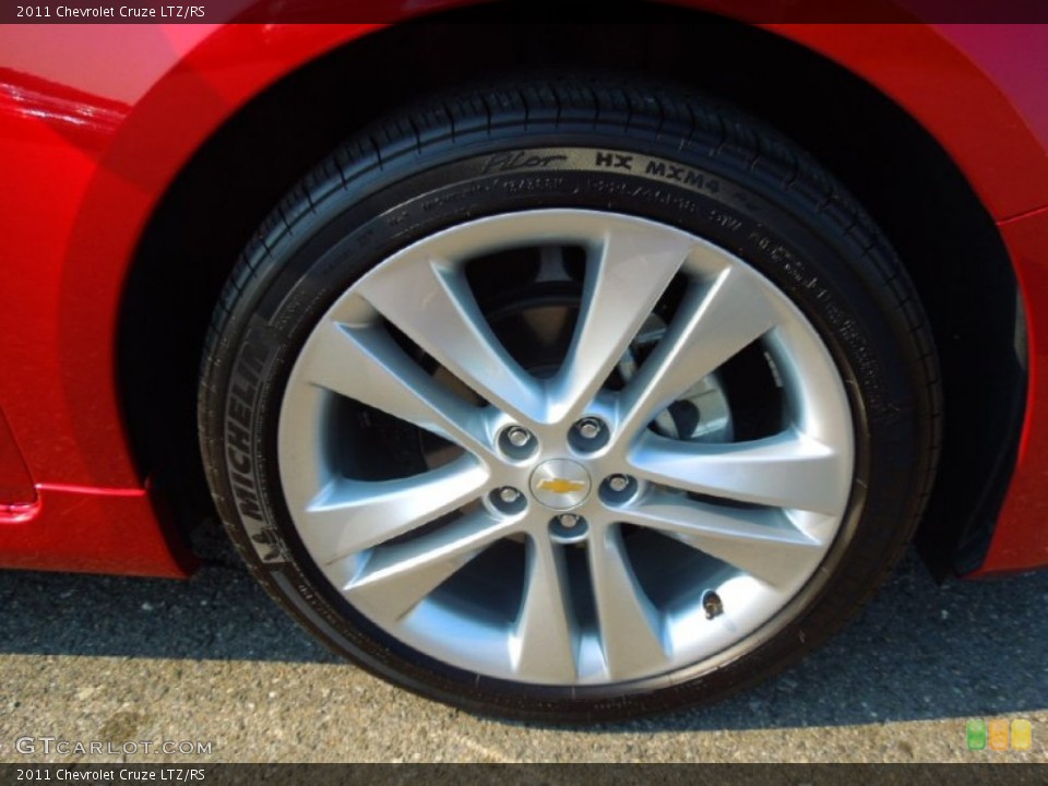 2011 Chevrolet Cruze LTZ/RS Wheel and Tire Photo #67839969