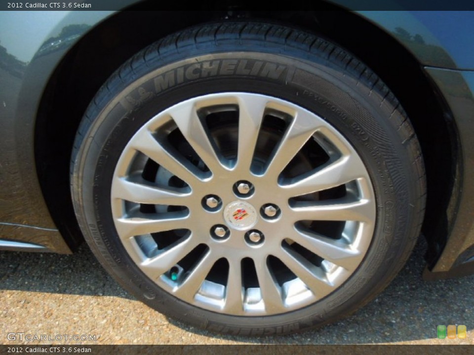 2012 Cadillac CTS 3.6 Sedan Wheel and Tire Photo #67840512