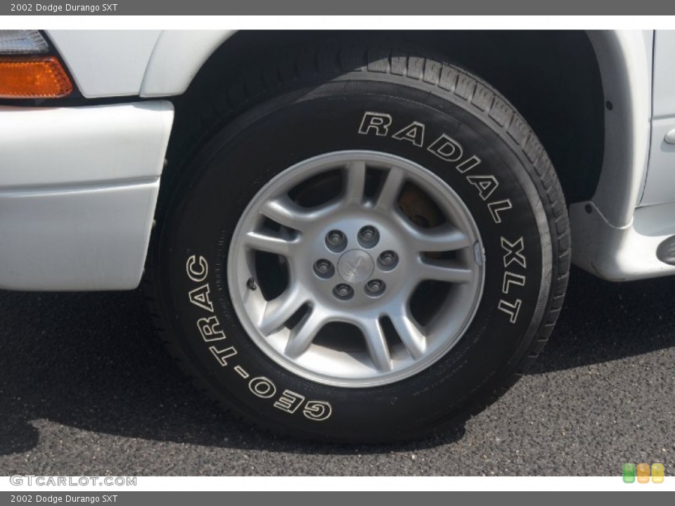 2002 Dodge Durango SXT Wheel and Tire Photo #67849671